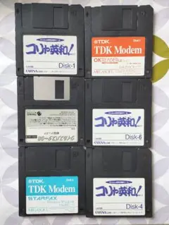 3.5インチ　フロッピーディスク　中古6枚