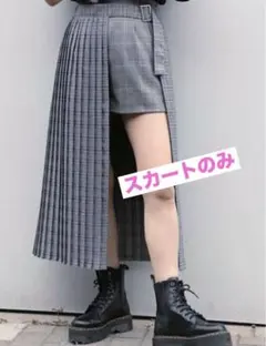 【jouetie】ダブルチェックラップスカート スカートのみ　美品　ジュエティ
