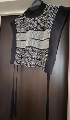 todayfulニットベスト Chunky Hand Knitvest - メルカリ