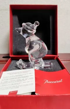 バカラ　ベアー　熊　置物、ペーパーウエイト 2025年最新】バカラ 熊の人気アイテム - メルカリ