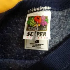 90s フルーツオブザルーム USA刺繍 スウェット 　ンテージ　FRUITS