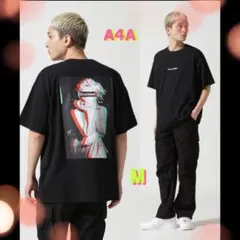 A4A エーフォーエー グラフィックTシャツ M