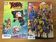 MARVEL アメコミ X-MEN コミック 2冊 リーフ ウルヴァリン