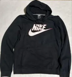 【ランクB】 ナイキパーカー(黒・Sサイズ)