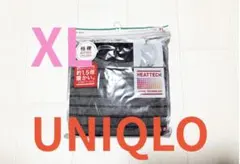 ●新品未開封●ユニクロレディース●ヒートテック極暖長袖T●ボーダー・グレー・XL