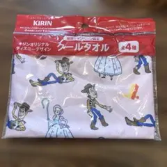 ディズニー　トイストーリー　クールタオル　ピンク　キリンオリジナルのサムネイル