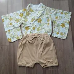 【お食い初め子供の日初節句】calmblossom ショートパンツセットベビー袴