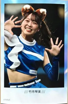 ファイターズガール　竹市琴美　デザインフォト②　2025　新品　こっとん
