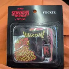 3COINS　Stranger Things ステッカーセット