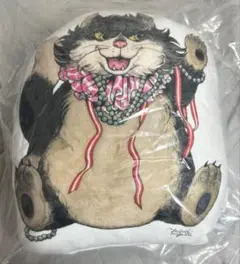 ヒグチユウコ ネコリョーシカ クッション 特大 ヒグチユウコ 特大 猫のマトリョーシカ クッション