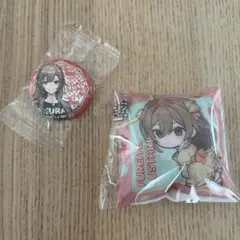 くら寿司　にじさんじ　クッションチャーム　缶バッジ　フレン