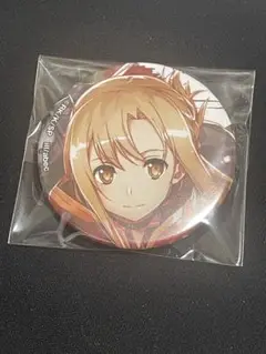 ソードアート・オンライン SAO アスナ　缶バッジabec
