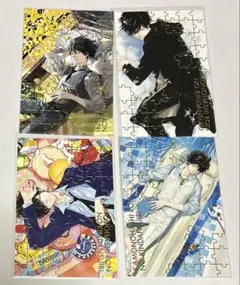 天野明展 鴨乃橋ロンの禁断推理　箔押しポストカードコレクション 4枚