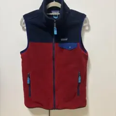 patagonia Synchilla ベスト XS レッド/ネイビー