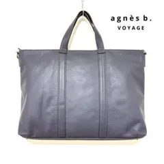 agnès b. アニエスベー レザー トートバッグ ショルダーバッグ