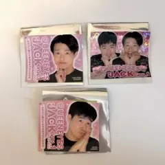 ジャルジャル QUEENEYES JACK vol.1 ステッカー 3種