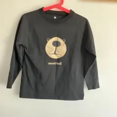 mont-bell 速乾長袖カットソー サイズ110 ブラック