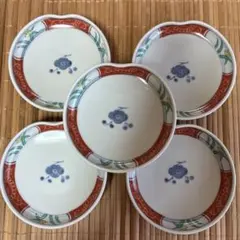 有田焼　赤絵　豆皿　小皿　片口鉢　5枚 小付のサムネイル