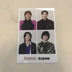 Aぇ! group Runway 通常特典 証明写真風フォトカード ええがな②