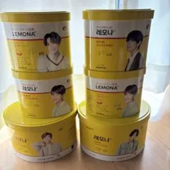 LEMONA BTS ビタミン剤缶 6缶セット ※缶のみ、中身なしのサムネイル