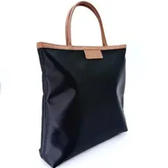 【極美品】WAKO 銀座和光　ナイロン　レザー　トートバッグ　ハンドバッグ