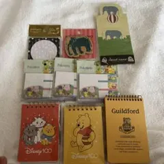 付箋&メモ帳　文房具セット