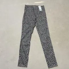 UNIQLO プリントレギンスパンツ レオパード Mのサムネイル