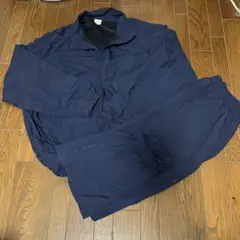 SEABEES ナイロンジャケット・セットアップ Lサイズ ネイビー