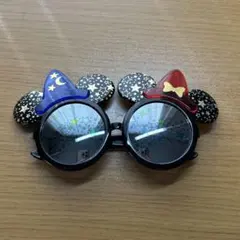 ミッキー型サングラス 魔法使い帽子付き