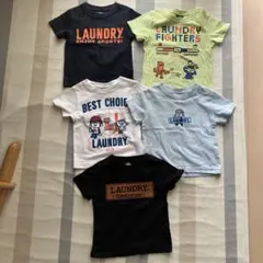 LAUNDRYTシャツ100サイズ5枚セットのサムネイル