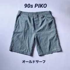 90s ビンテージ PIKO サーフパンツ ショートパンツ ハーフパンツ レアのサムネイル