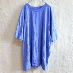 エルエルビーン Tシャツ クルーネック 無地 ビッグサイズ 青 綿 カジュアルのサムネイル