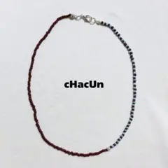 cHacUn ビーズネックレス