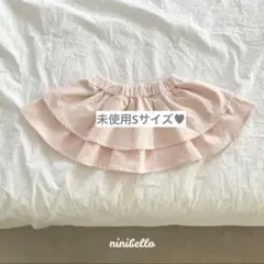未使用　ピンク　スカート　ninibello 春服　夏服　秋服　春服　ベビー服