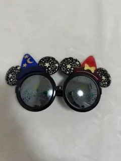ミッキー・ミニー 耳付きサングラス