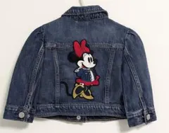 GAP×ミニーちゃんコラボ デニムジャケット 80cm 通年