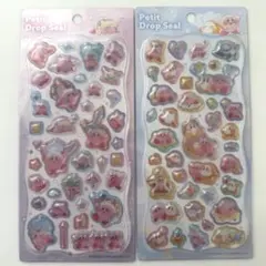 【正規品】プチドロップシール カービィ 2枚セット