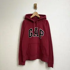 00s archive GAP hoodie pullover Y2K レッド