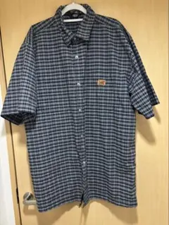 COUNTY FD チェック柄 半袖シャツ 2XLのサムネイル