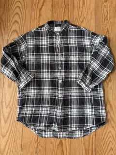 URBAN RESEARCH DOORS リネン バンドカラーシャツ　サイズ40のサムネイル