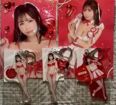 うんぱい　アクキー3種&ステッカー2種セット　FANZAオンラインくじ