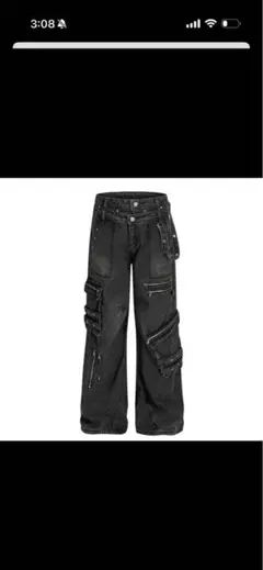 00s archive flare cargo pants y2k 多ポケット - メルカリ