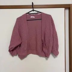 COLZA カーディガン ピンク Sサイズのサムネイル
