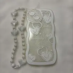 スマホケース iPhone15 ホワイト