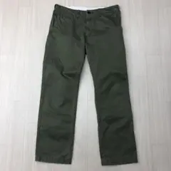 UNIQLO ユニクロ ヴィンテージ ノータック チノパン パンツ カーキ 82