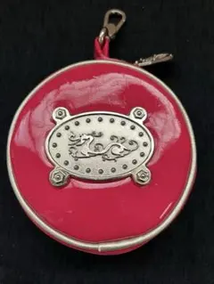 Dance With Dragon　ラウンドケース　ピンク円形ケース