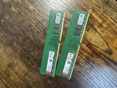 DDR4 2400MHz 8GB メモリ 2枚セット