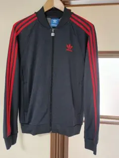 adidas ジャージ BR4320 ネイビー/レッド atp 美品 L