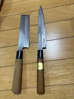 中古包丁2本 越前カネヤス 牛刀 尺 業務用 - メルカリ