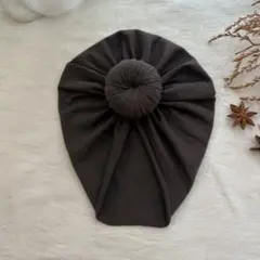 ✨新品未使用✨ルナリ ベビーターバン ベビー ヘアアクセサリー (グレー)